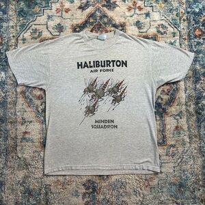 Vintage Haliburton Air Force Mosquitos T-shirt Large
